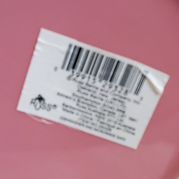 Russ Monogram Initial Embossed S Mauve Pink Coffee Cup Mug 12 Oz NWT - Picture 9 of 9